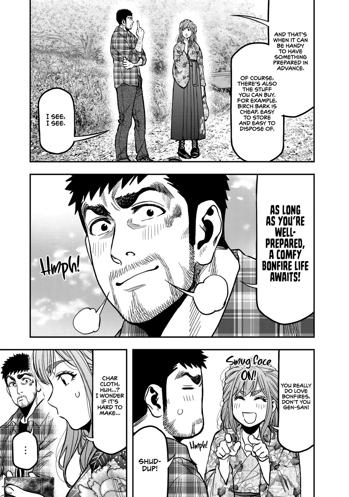 Futari Solo Camp Chapter 20 page 3 - Chapter 20: Bonfire Life