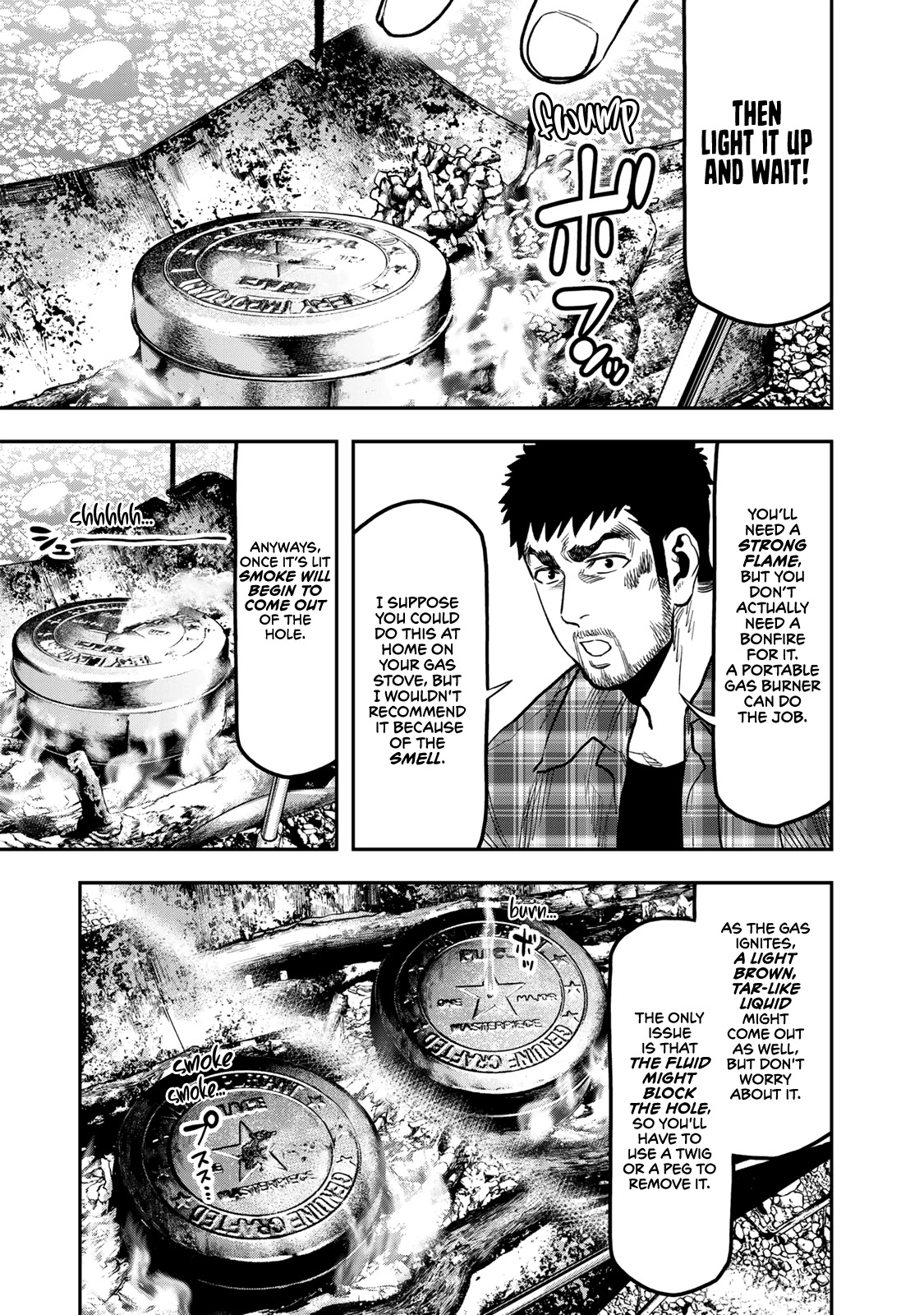 Futari Solo Camp Chapter 20 page 5 - Chapter 20: Bonfire Life