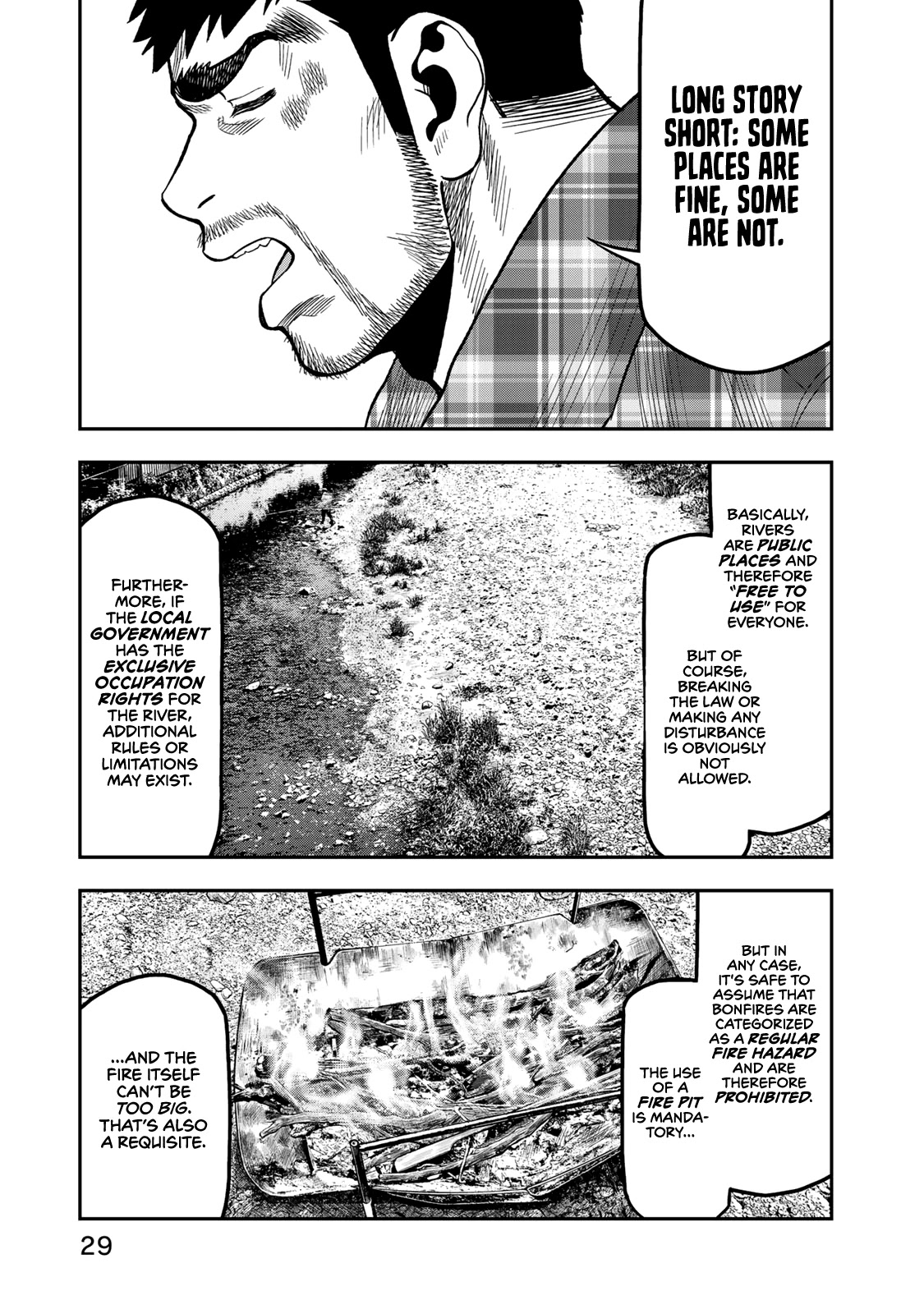 Futari Solo Camp Chapter 20 page 9 - Chapter 20: Bonfire Life