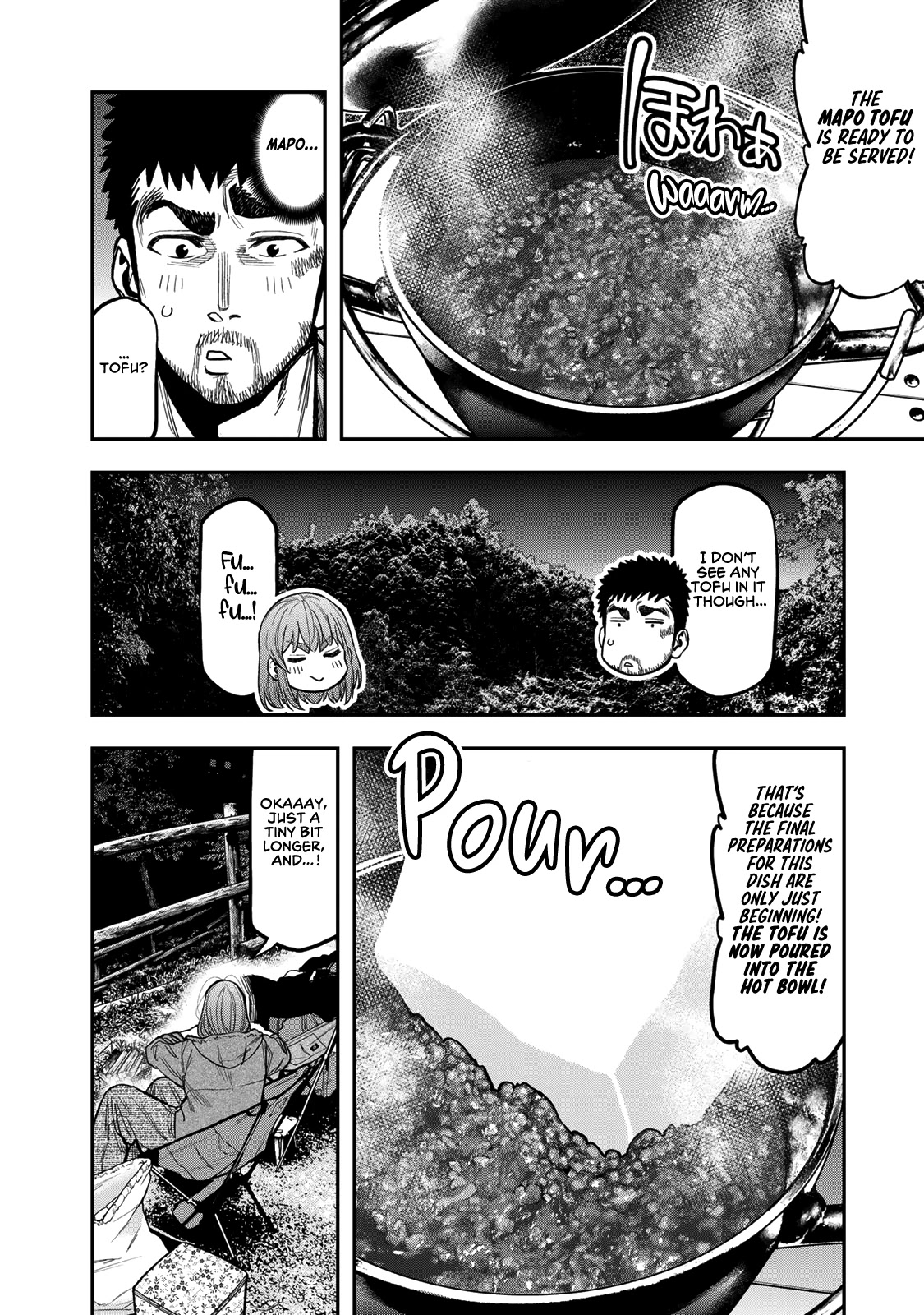 Futari Solo Camp Chapter 25 page 12 - Chapter 25: Delicious and Spicy, Chinese Camping Food!