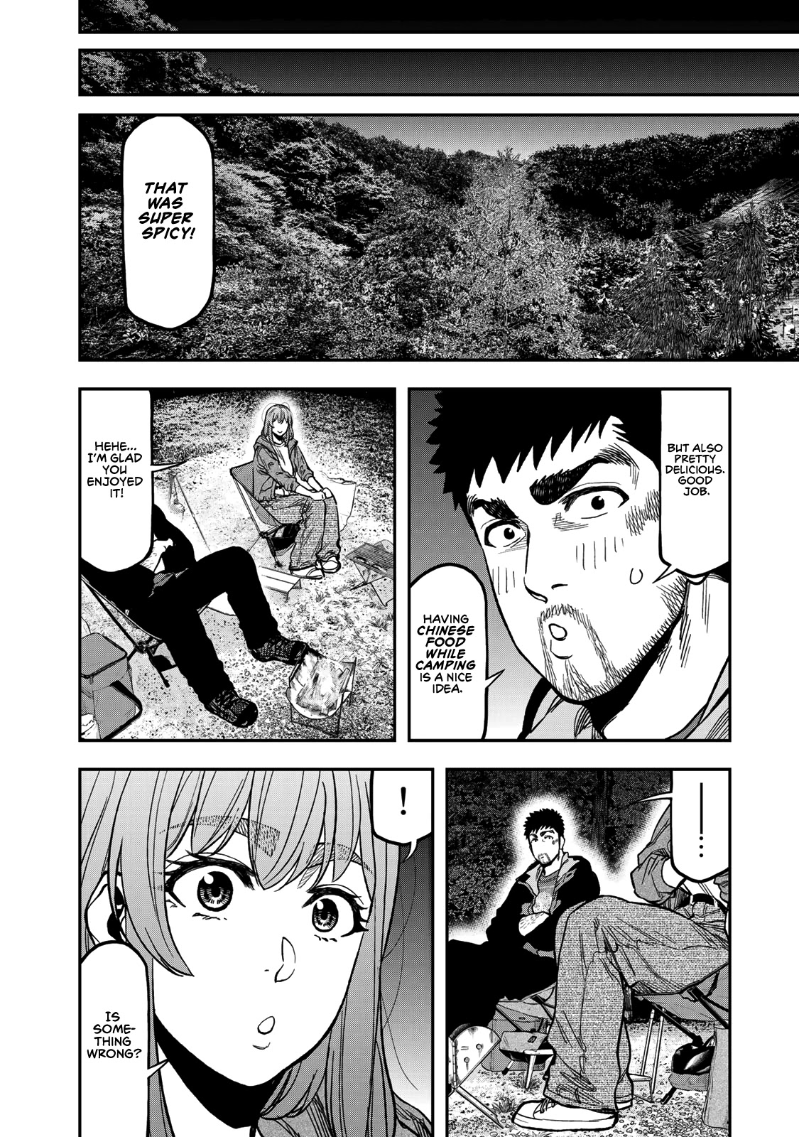Futari Solo Camp Chapter 25 page 18 - Chapter 25: Delicious and Spicy, Chinese Camping Food!