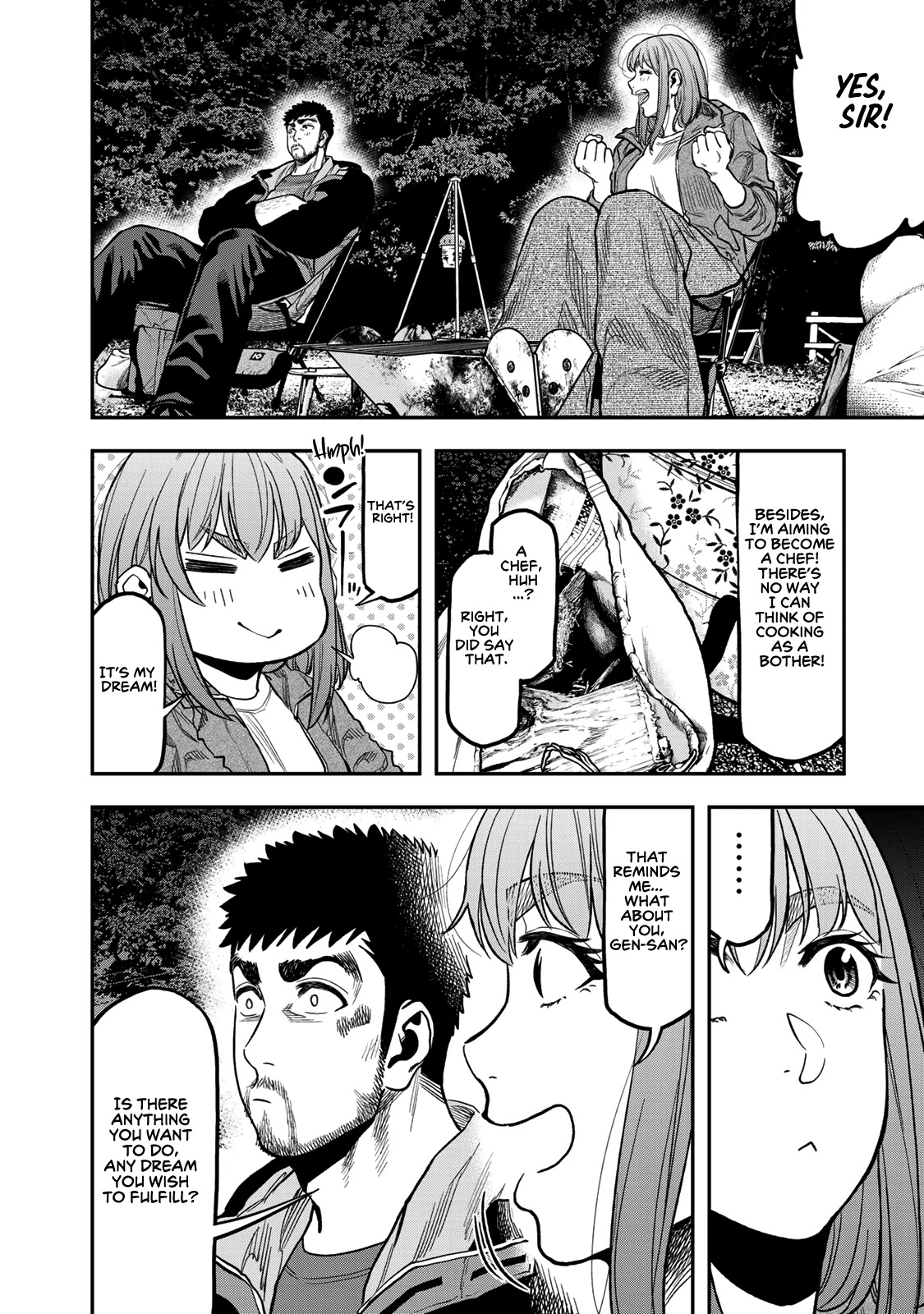 Futari Solo Camp Chapter 25 page 22 - Chapter 25: Delicious and Spicy, Chinese Camping Food!