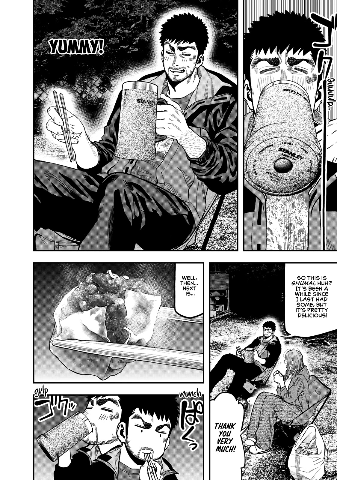 Futari Solo Camp Chapter 25 page 8 - Chapter 25: Delicious and Spicy, Chinese Camping Food!