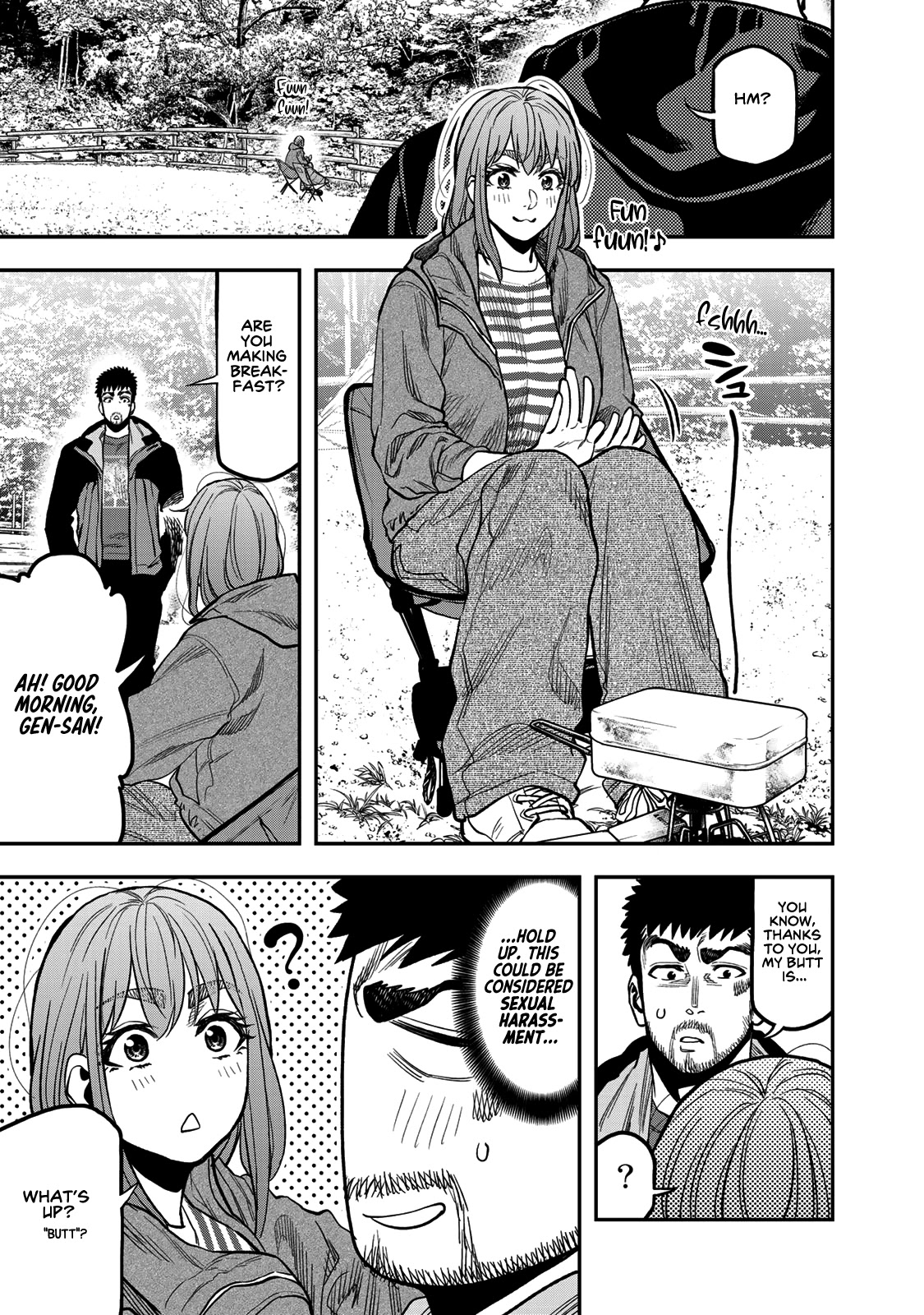 Futari Solo Camp Chapter 26 page 13 - Chapter 26: Gen and Kana