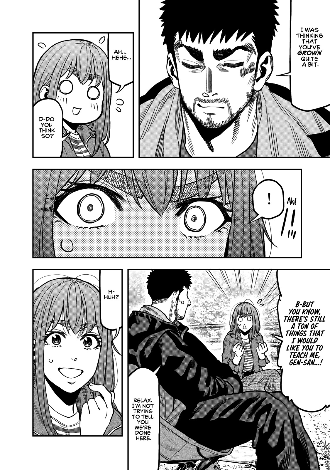 Futari Solo Camp Chapter 26 page 18 - Chapter 26: Gen and Kana