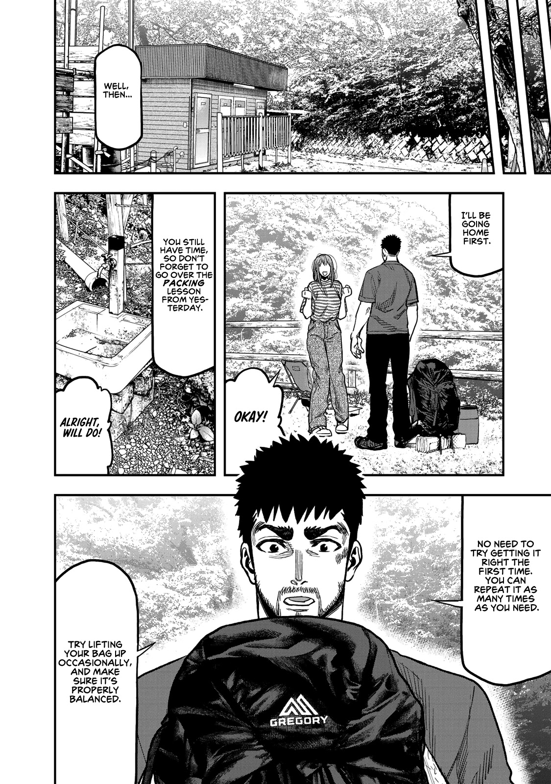 Futari Solo Camp Chapter 26 page 24 - Chapter 26: Gen and Kana