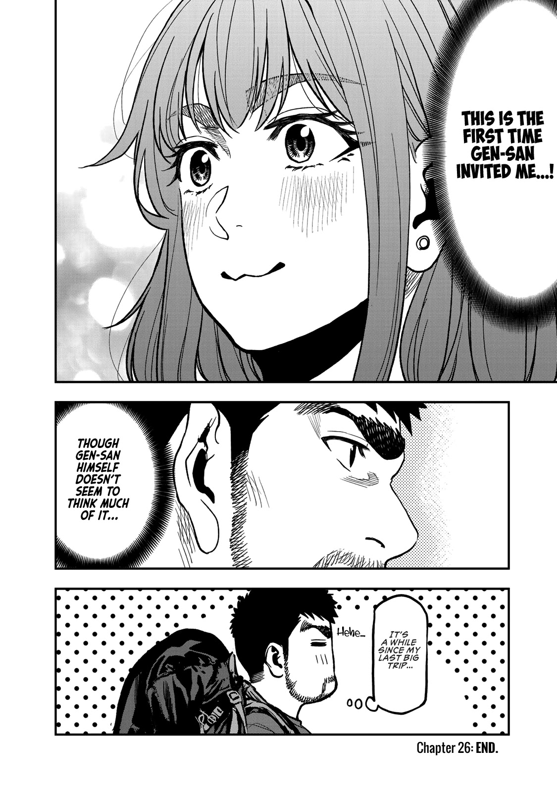 Futari Solo Camp Chapter 26 page 26 - Chapter 26: Gen and Kana