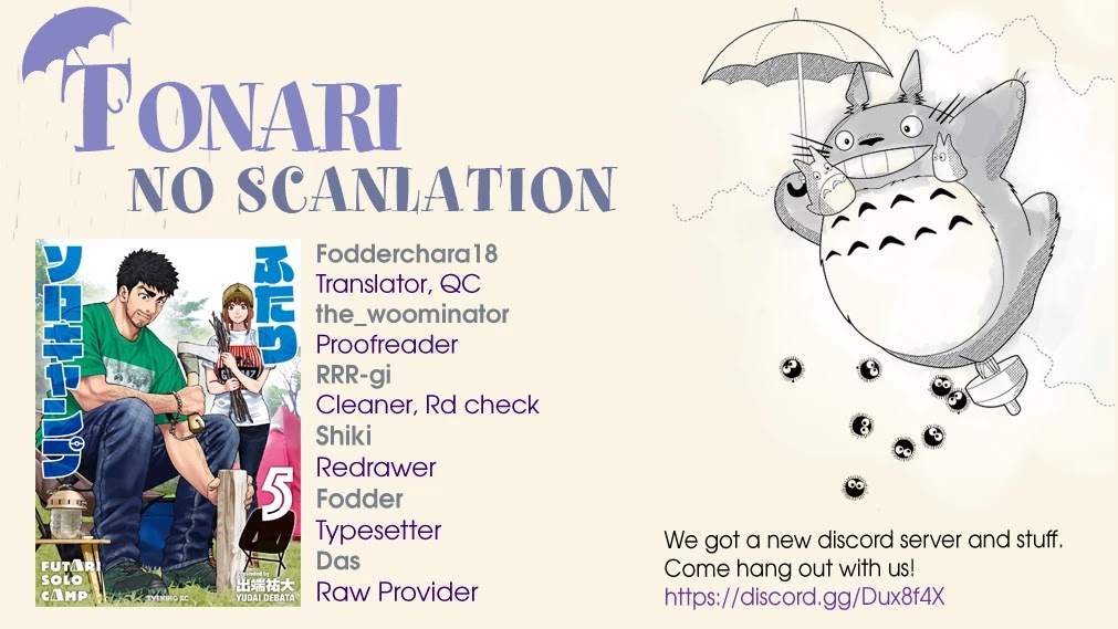 Futari Solo Camp Chapter 26 page 27 - Chapter 26: Gen and Kana