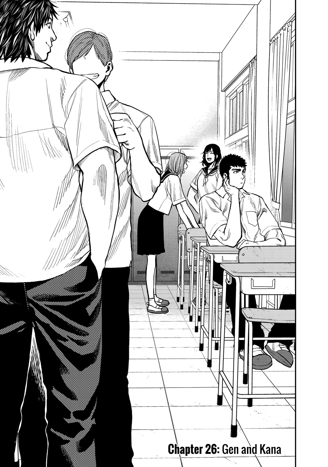 Futari Solo Camp Chapter 26 page 3 - Chapter 26: Gen and Kana