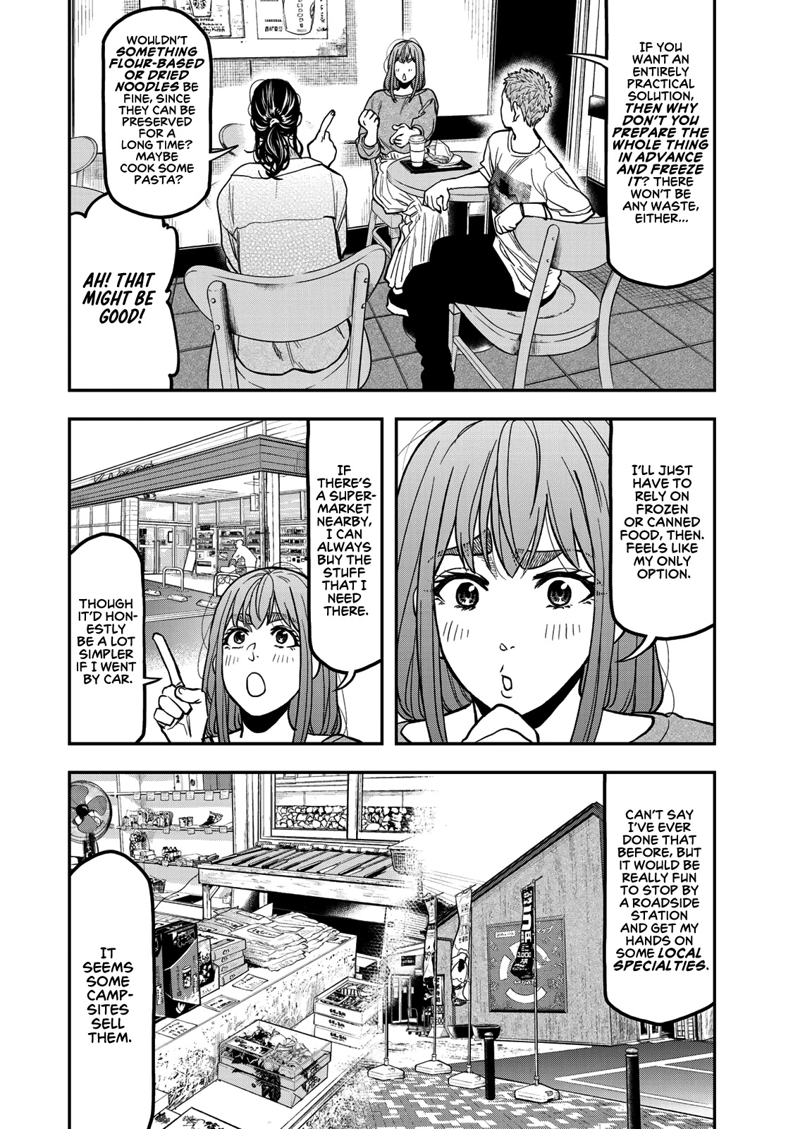 Futari Solo Camp Chapter 27 page 11 - Chapter 27: Let's go! Time for an overnight trip!