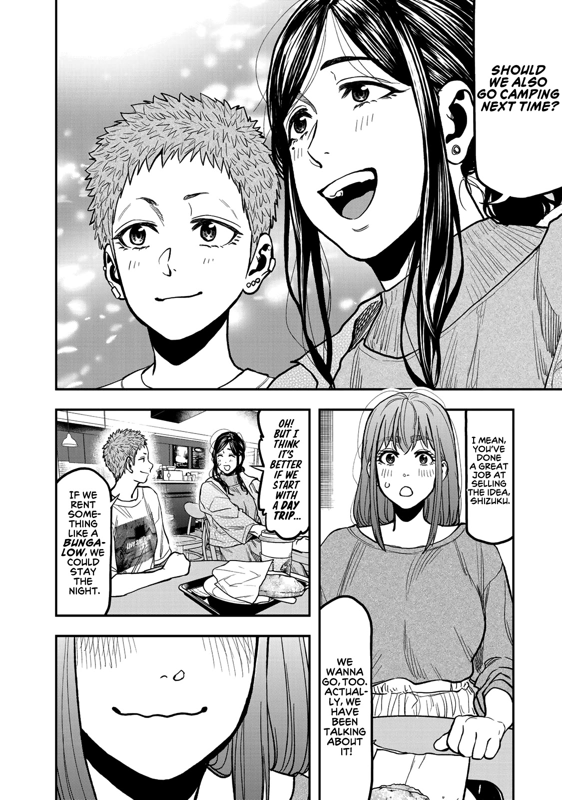 Futari Solo Camp Chapter 27 page 14 - Chapter 27: Let's go! Time for an overnight trip!