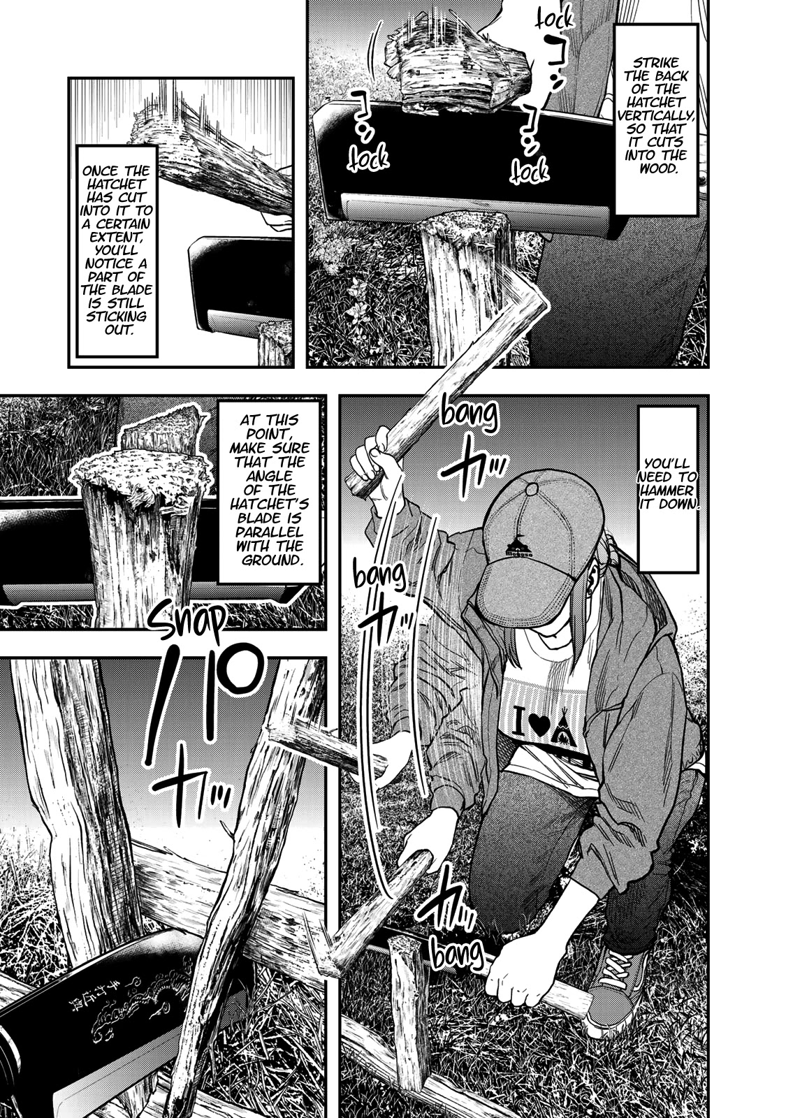 Futari Solo Camp Chapter 28 page 13 - Chapter 28: Sometimes, I want to act like the teacher.