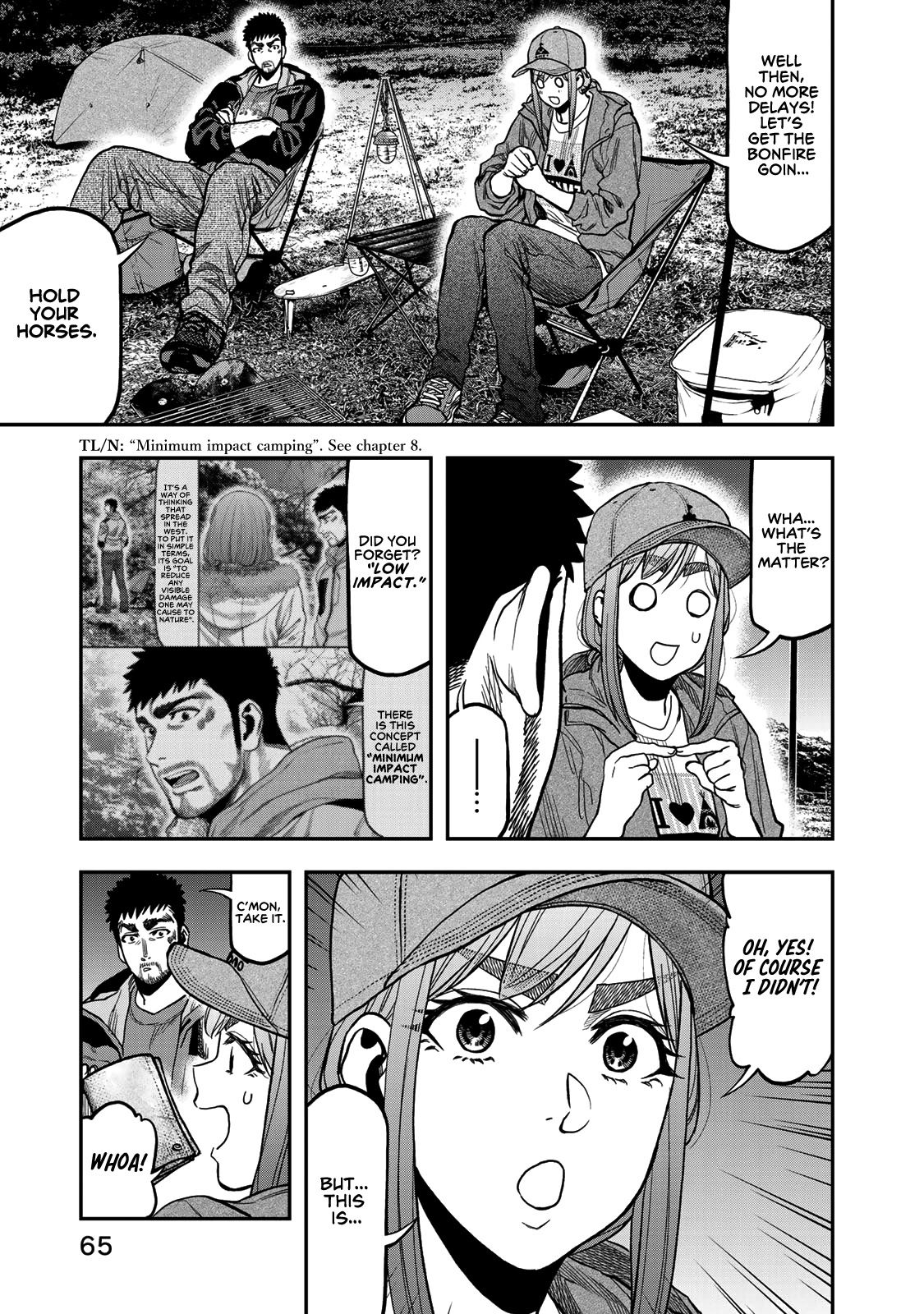 Futari Solo Camp Chapter 28 page 15 - Chapter 28: Sometimes, I want to act like the teacher.