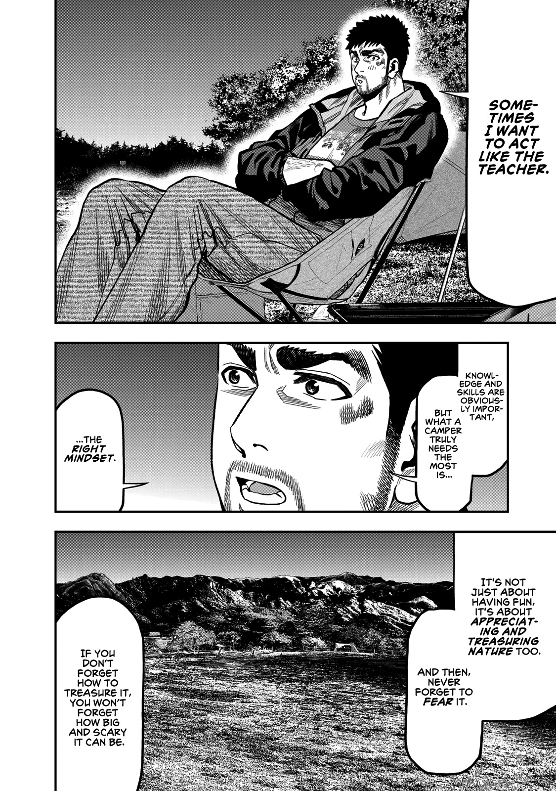 Futari Solo Camp Chapter 28 page 18 - Chapter 28: Sometimes, I want to act like the teacher.