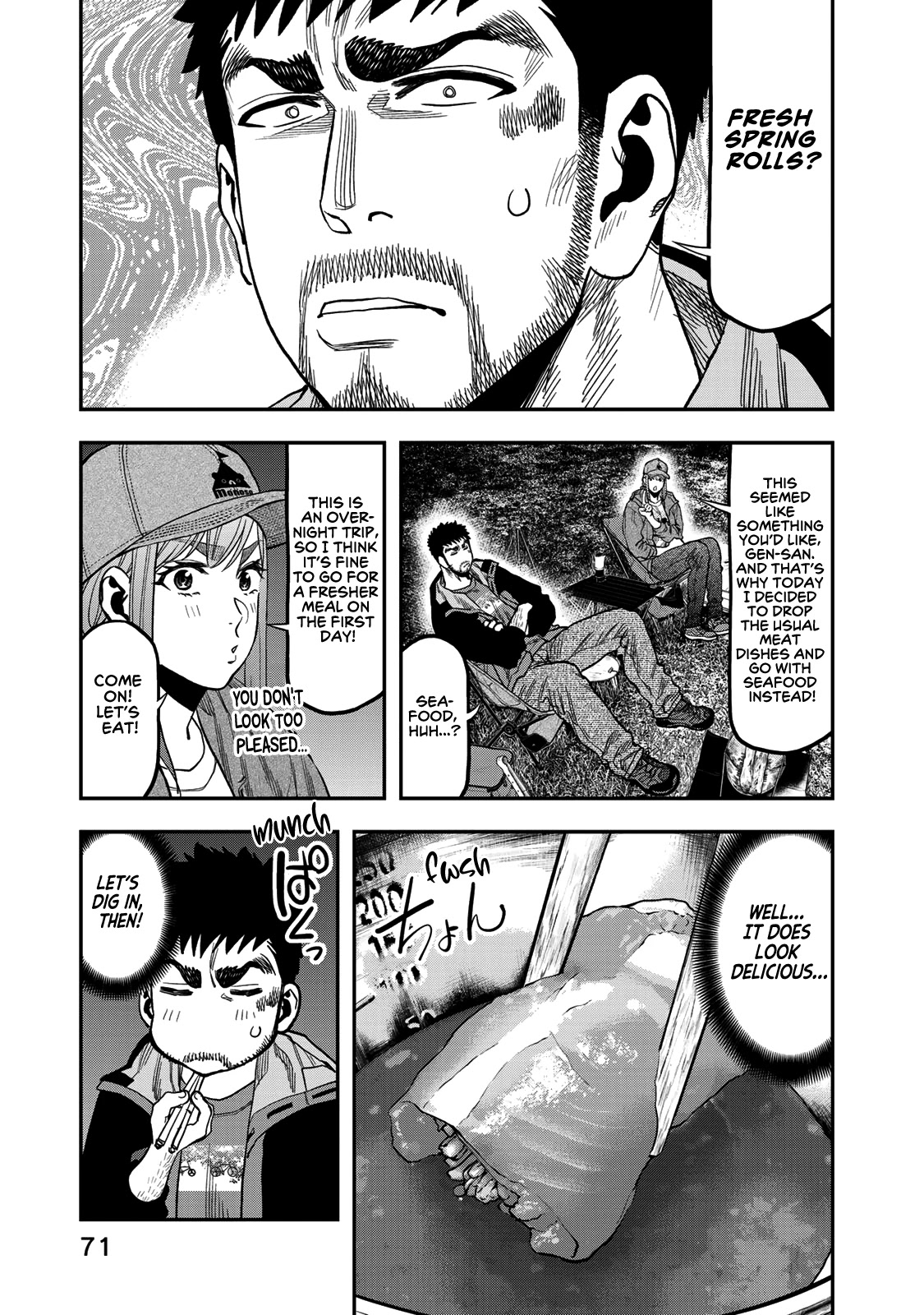 Futari Solo Camp Chapter 28 page 21 - Chapter 28: Sometimes, I want to act like the teacher.