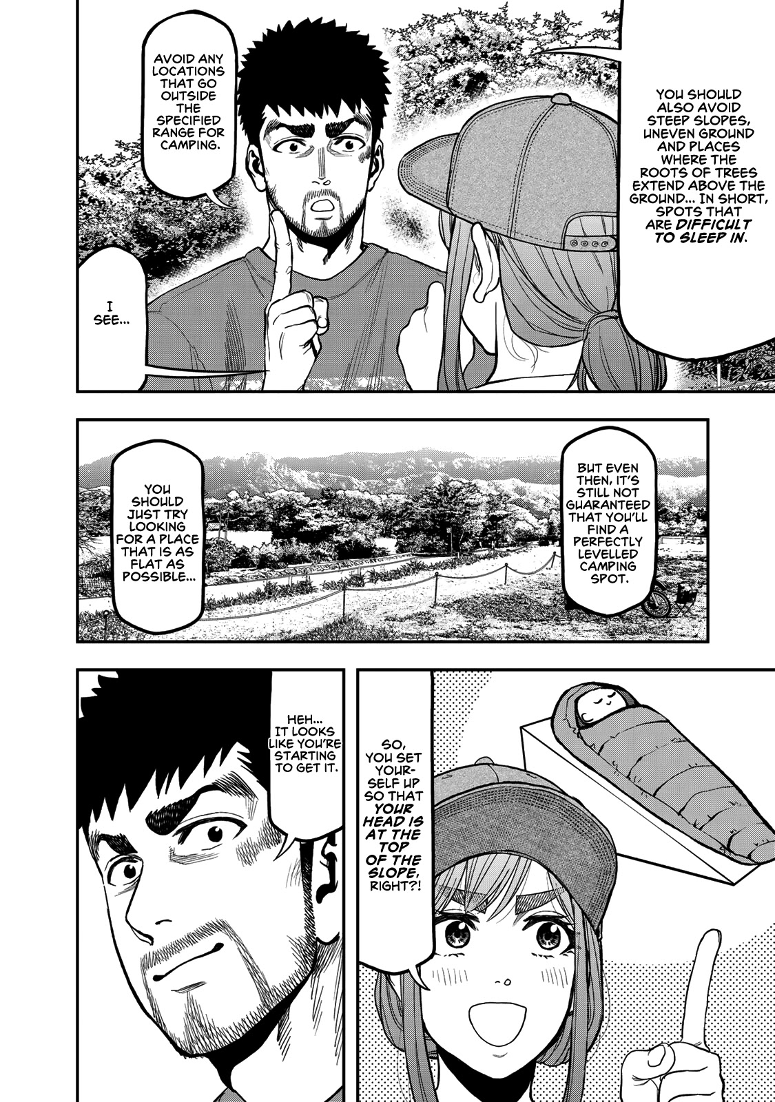Futari Solo Camp Chapter 28 page 8 - Chapter 28: Sometimes, I want to act like the teacher.