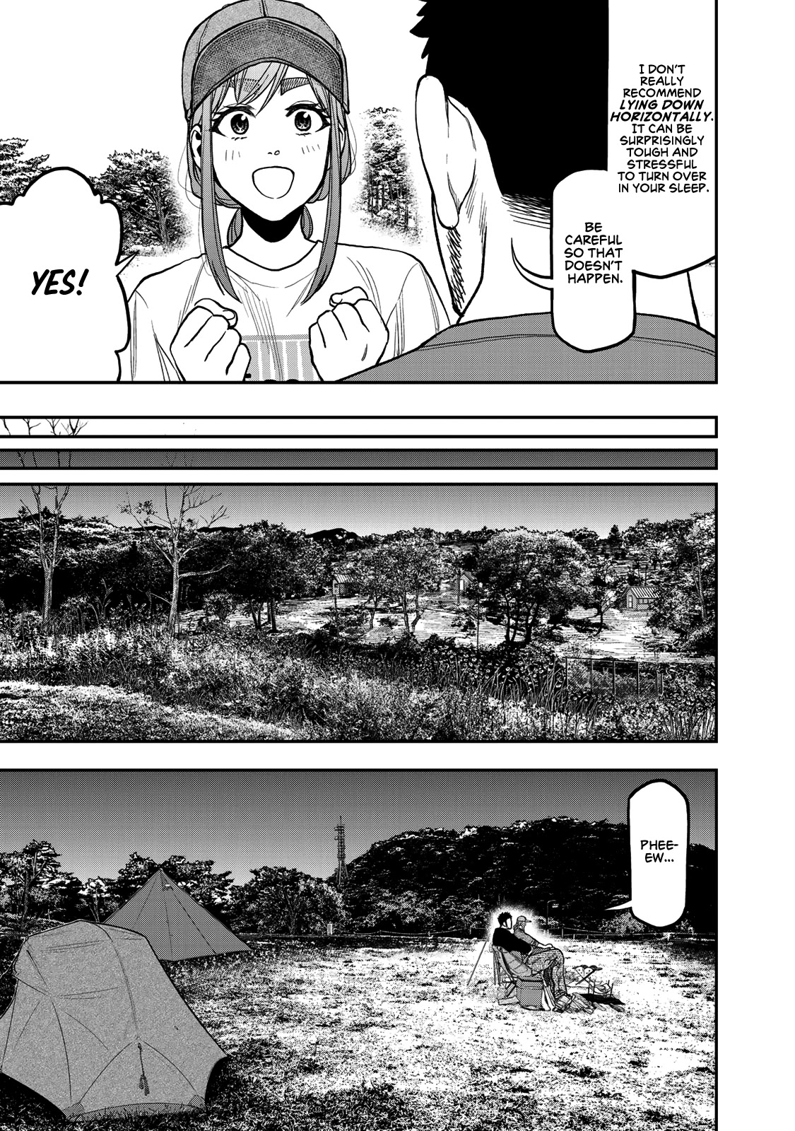 Futari Solo Camp Chapter 28 page 9 - Chapter 28: Sometimes, I want to act like the teacher.