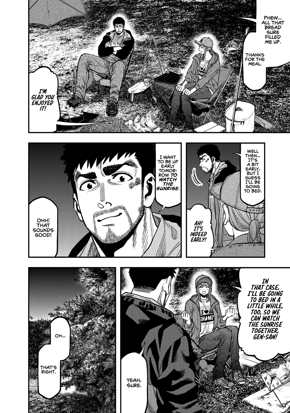 Futari Solo Camp Chapter 29 page 10 - Chapter 29: The Best Part About An Overnight Trip