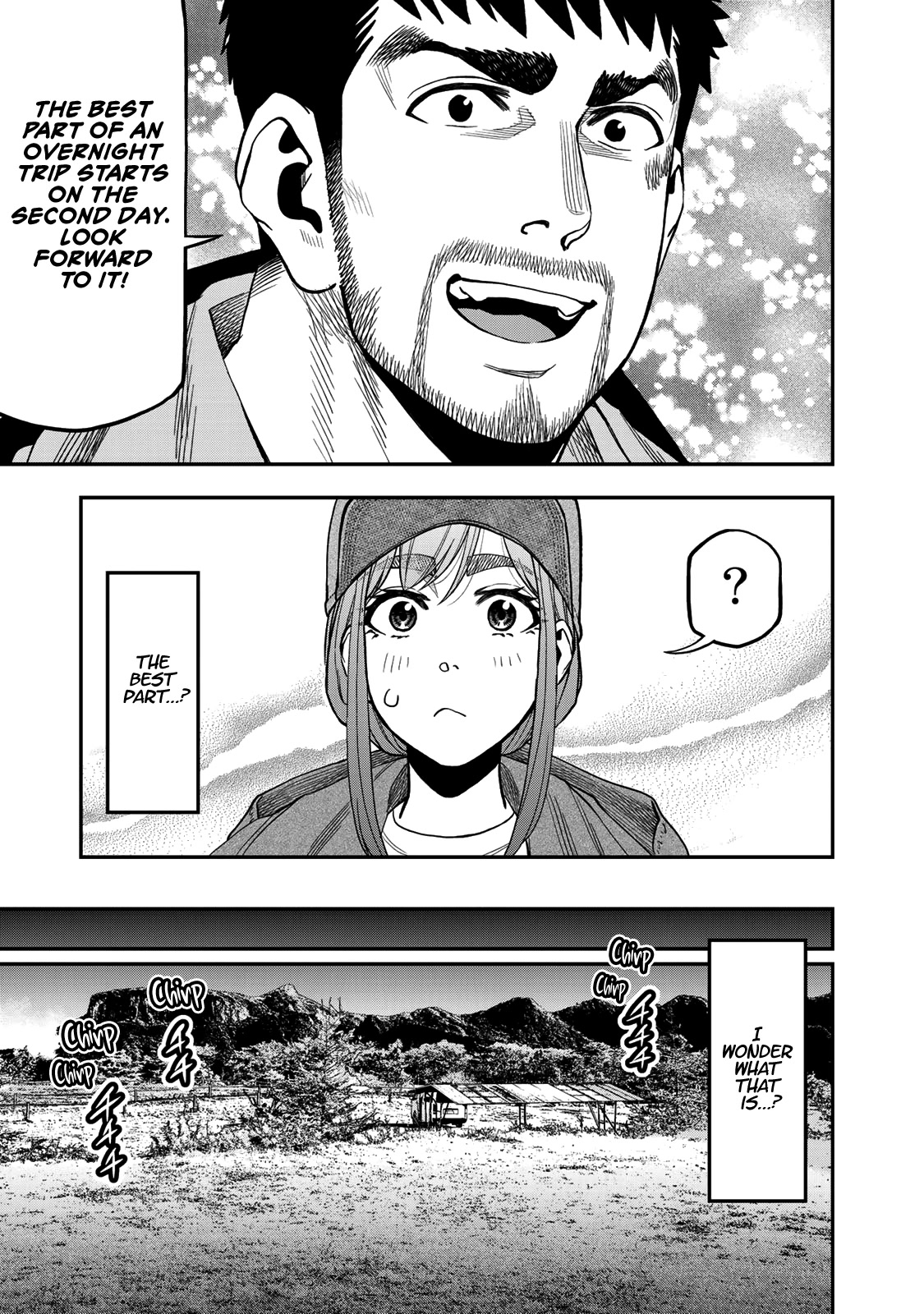 Futari Solo Camp Chapter 29 page 11 - Chapter 29: The Best Part About An Overnight Trip