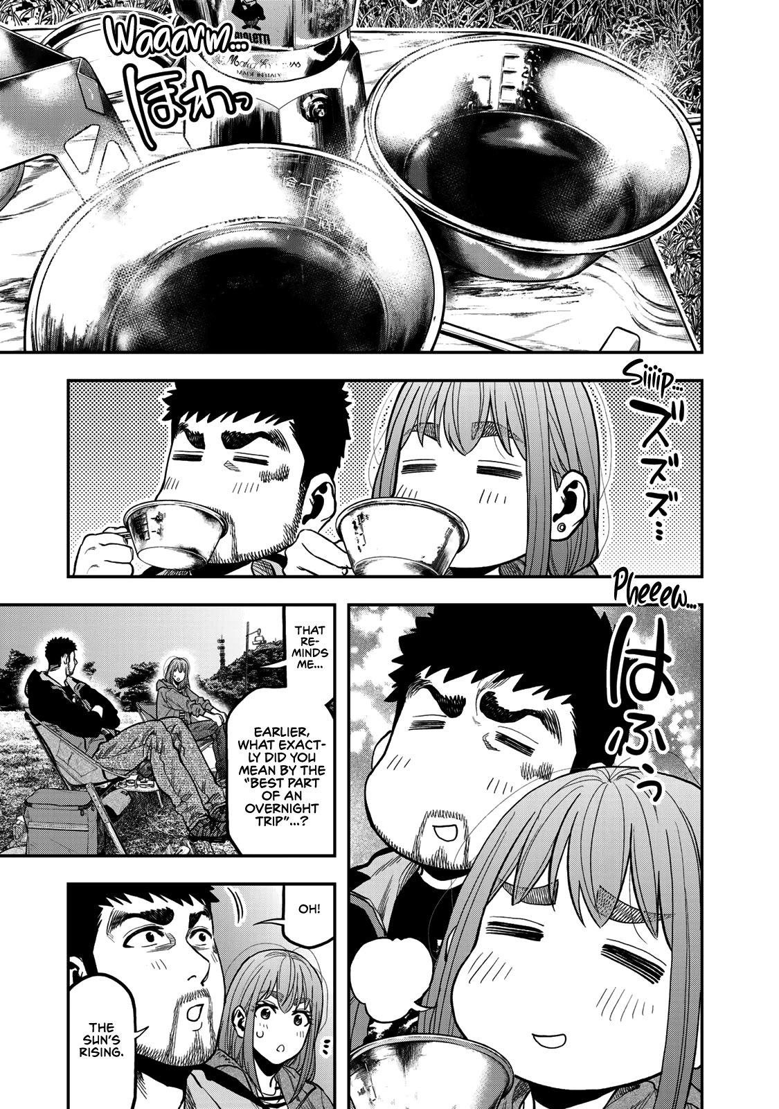 Futari Solo Camp Chapter 29 page 13 - Chapter 29: The Best Part About An Overnight Trip