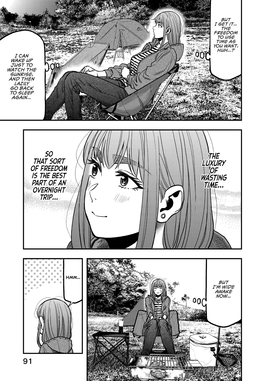 Futari Solo Camp Chapter 29 page 16 - Chapter 29: The Best Part About An Overnight Trip