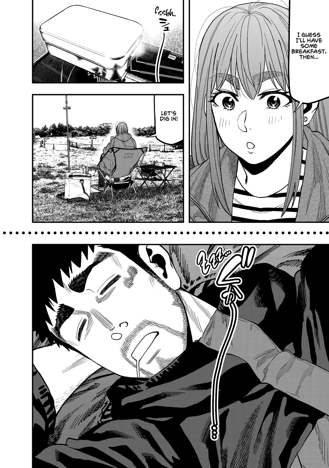 Futari Solo Camp Chapter 29 page 17 - Chapter 29: The Best Part About An Overnight Trip