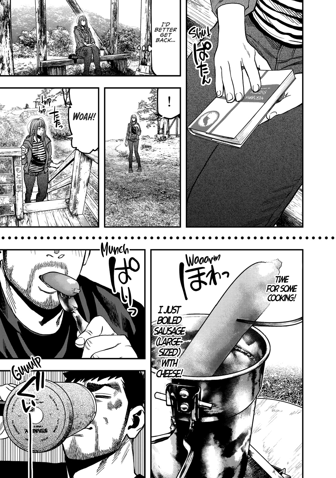 Futari Solo Camp Chapter 29 page 20 - Chapter 29: The Best Part About An Overnight Trip