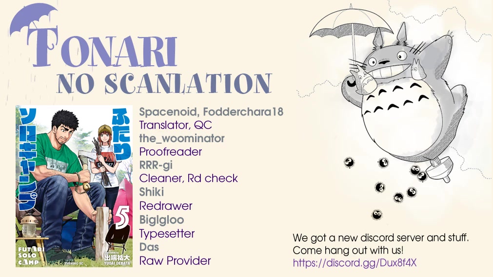 Futari Solo Camp Chapter 29 page 28 - Chapter 29: The Best Part About An Overnight Trip