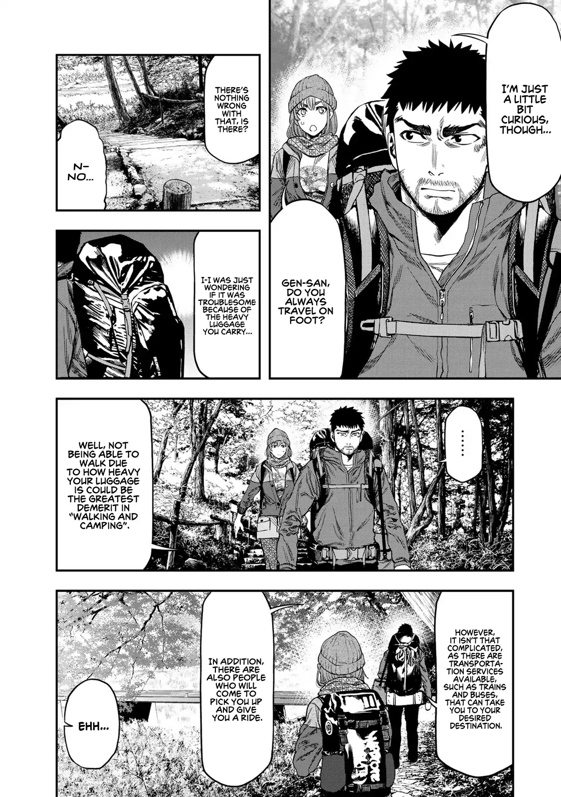 Futari Solo Camp Chapter 3 page 12 - Chapter 3: I can't take it anymore, geez!