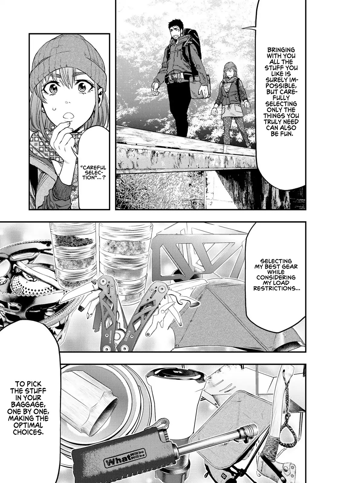 Futari Solo Camp Chapter 3 page 13 - Chapter 3: I can't take it anymore, geez!