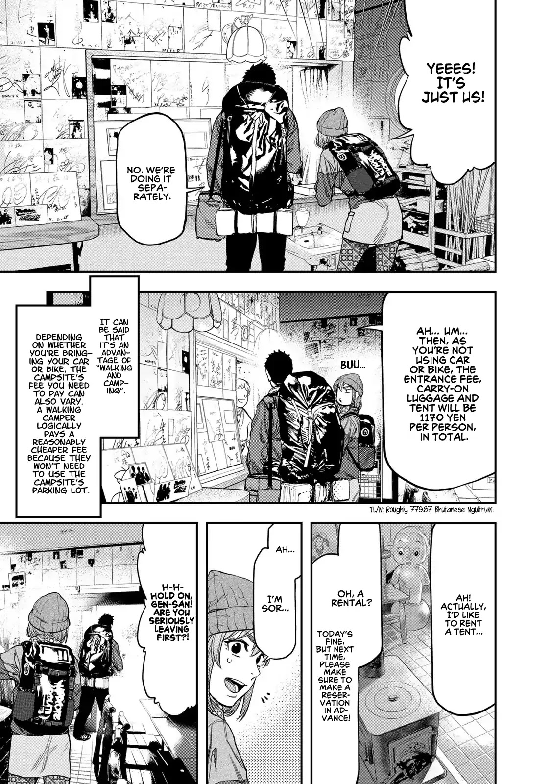 Futari Solo Camp Chapter 3 page 17 - Chapter 3: I can't take it anymore, geez!