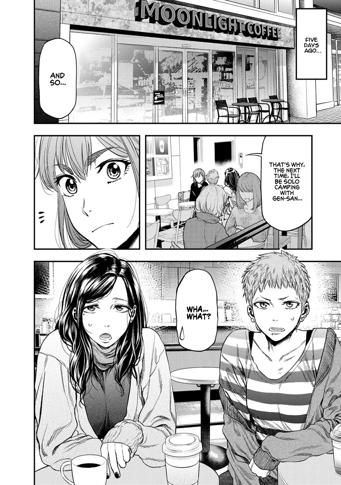 Futari Solo Camp Chapter 3 page 4 - Chapter 3: I can't take it anymore, geez!