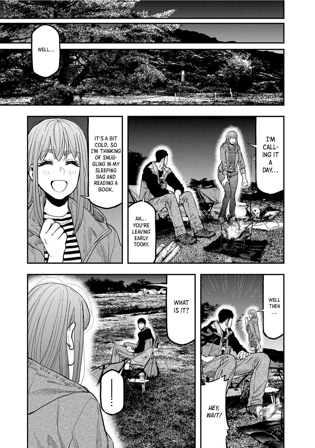 Futari Solo Camp Chapter 30 page 21 - Chapter 30: Good Idea