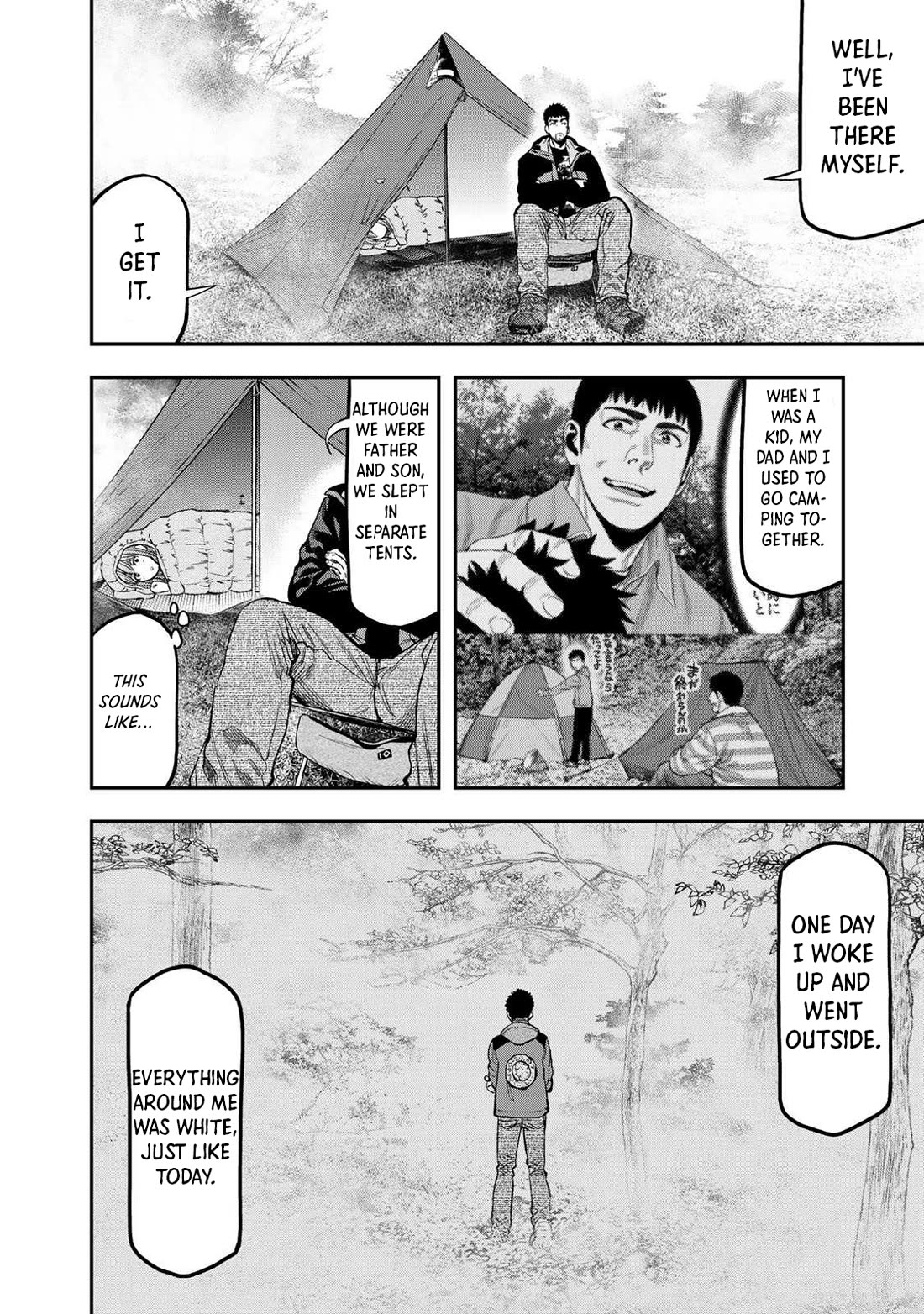 Futari Solo Camp Chapter 31 page 14 - Chapter 31: You're A Kid！