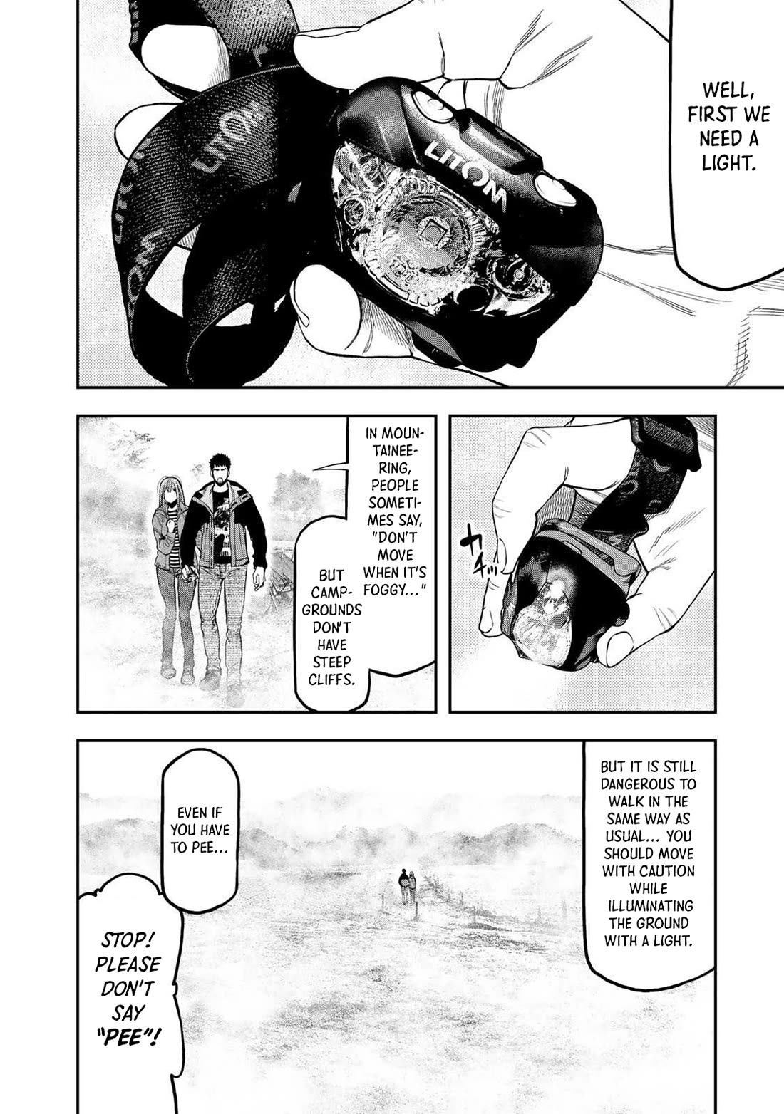 Futari Solo Camp Chapter 31 page 8 - Chapter 31: You're A Kid！