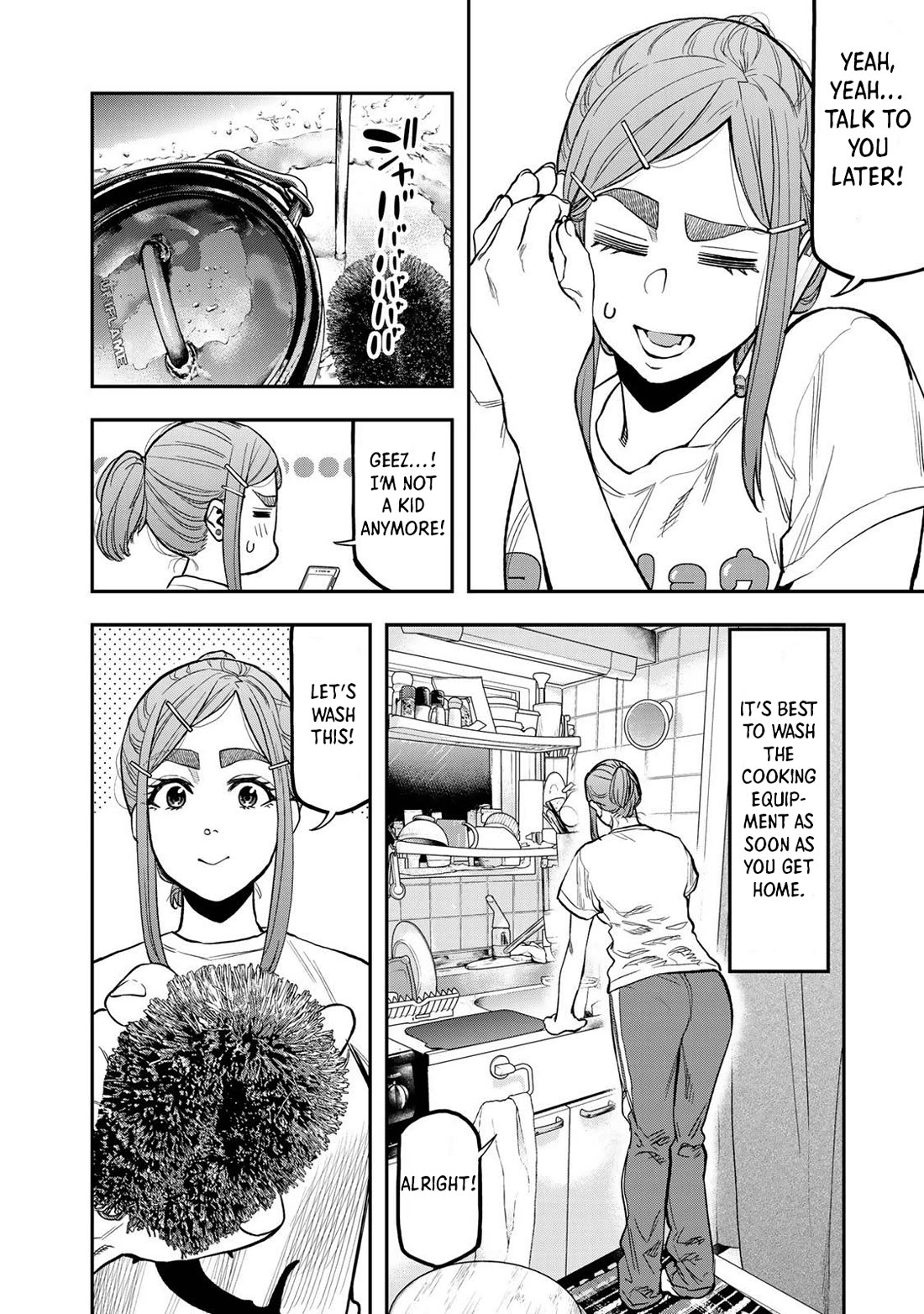 Futari Solo Camp Chapter 32 page 10 - Chapter 32: Seasoning!