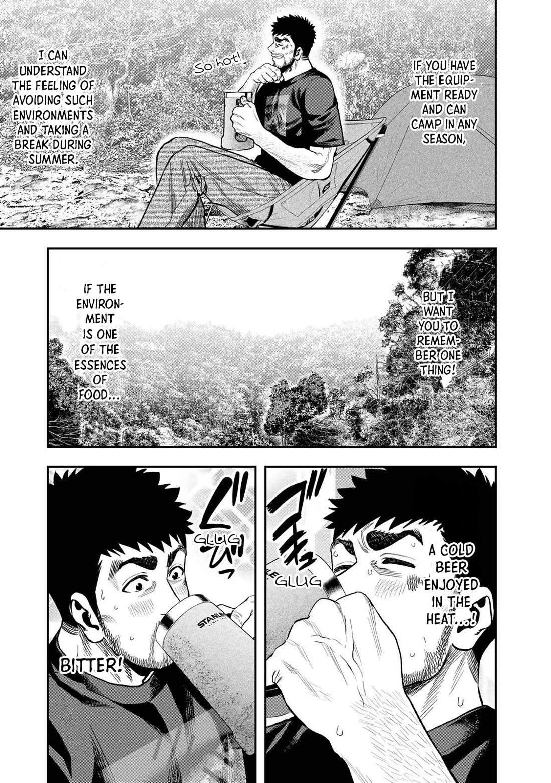 Futari Solo Camp Chapter 34 page 12 - Chapter 34: Passing-by Camping