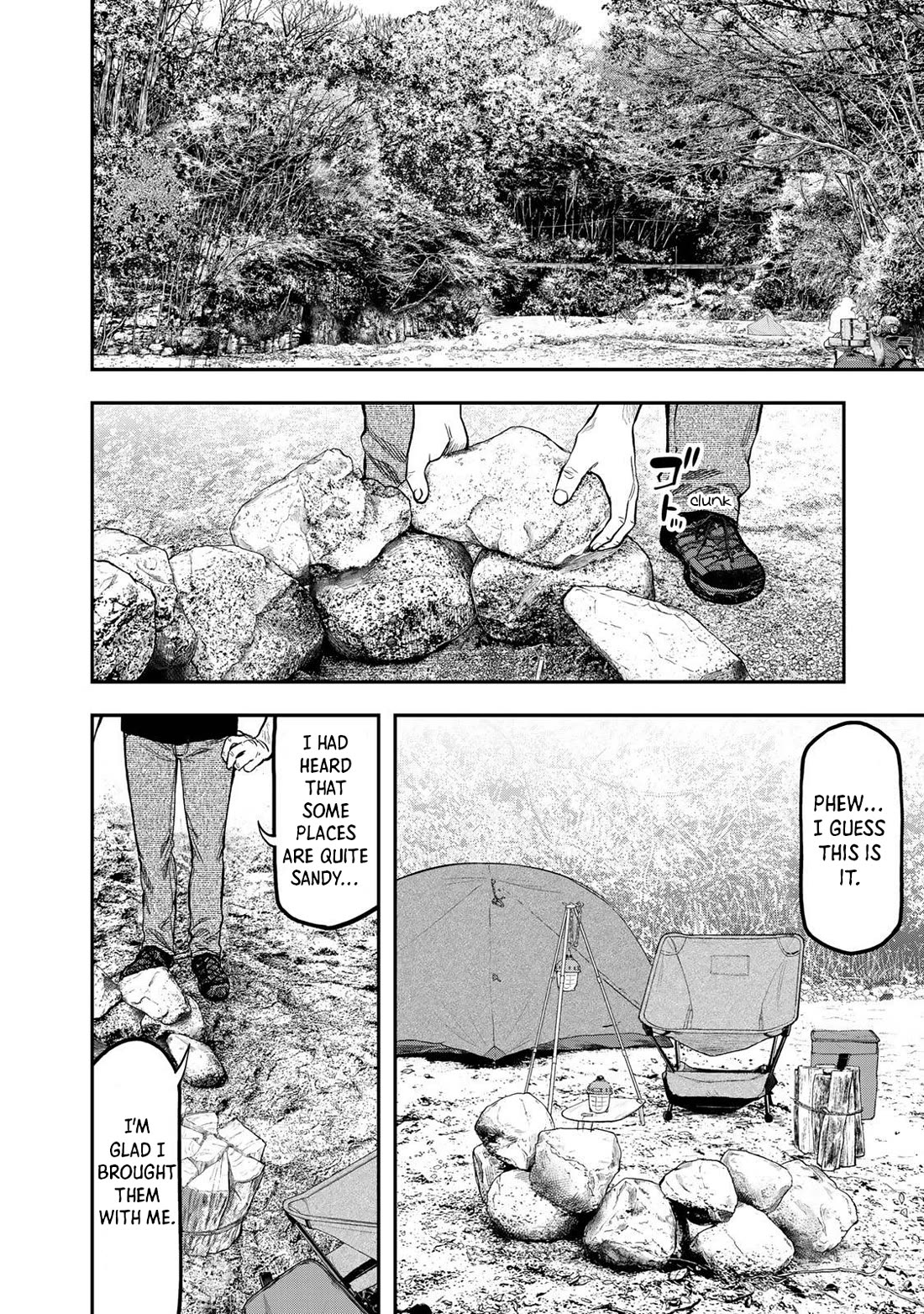 Futari Solo Camp Chapter 34 page 5 - Chapter 34: Passing-by Camping