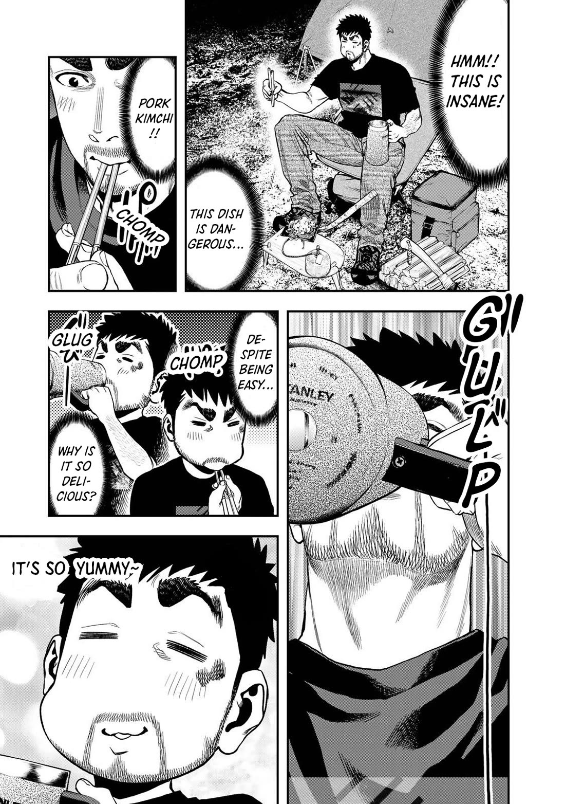 Futari Solo Camp Chapter 35 page 15 - Chapter 35: The Devil's Camp Meal