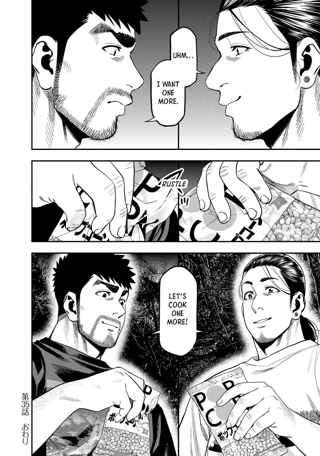 Futari Solo Camp Chapter 35 page 24 - Chapter 35: The Devil's Camp Meal