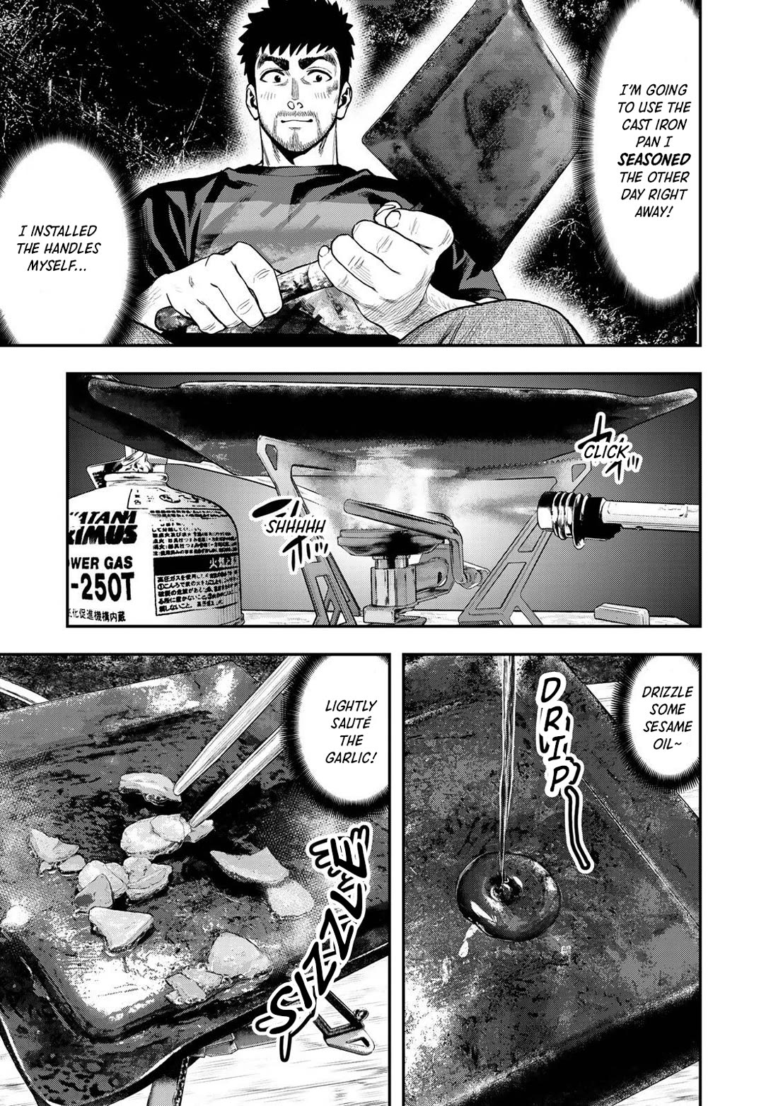 Futari Solo Camp Chapter 35 page 5 - Chapter 35: The Devil's Camp Meal