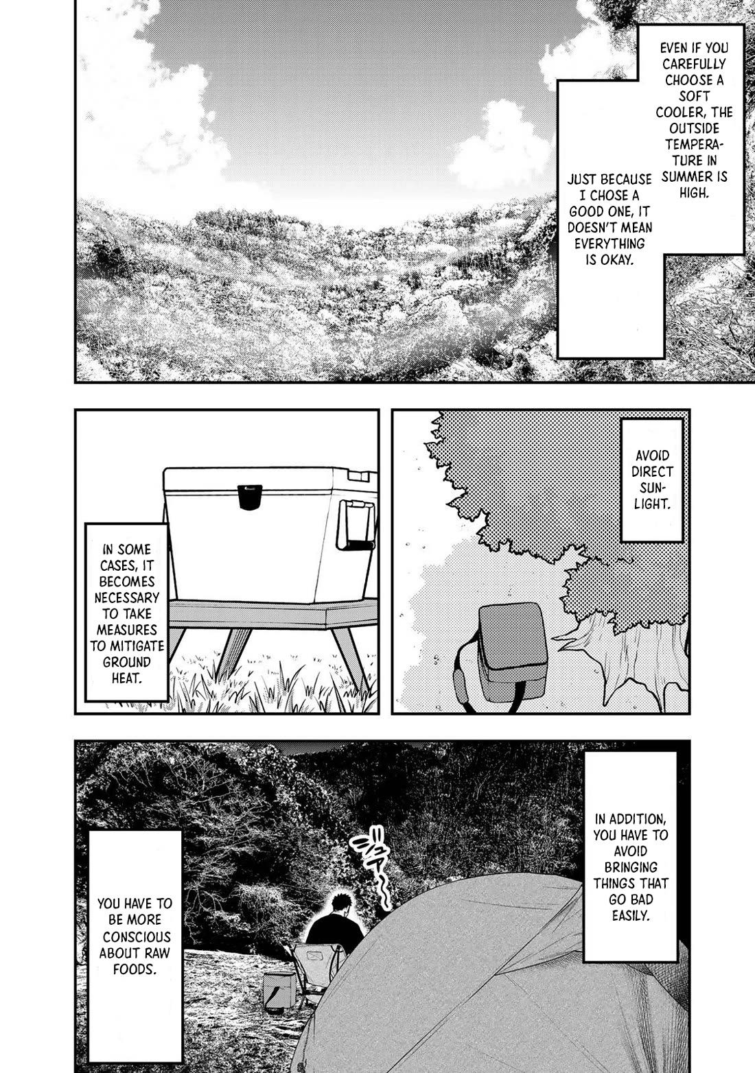 Futari Solo Camp Chapter 35 page 8 - Chapter 35: The Devil's Camp Meal