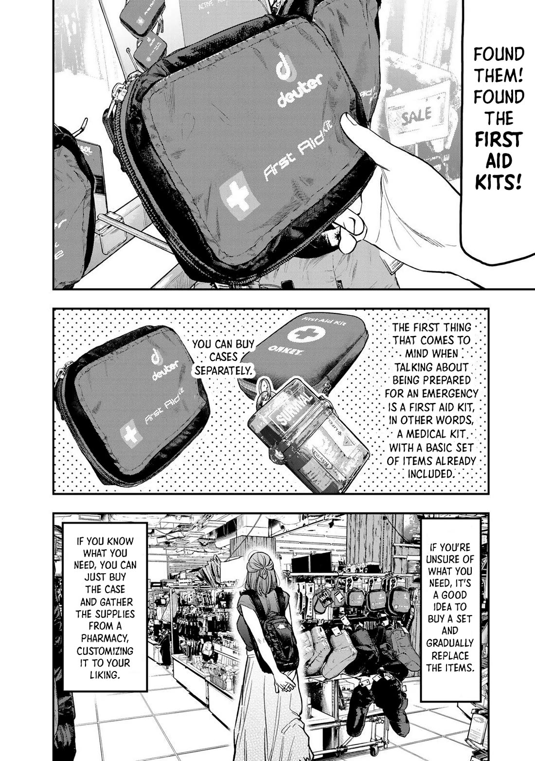 Futari Solo Camp Chapter 37 page 8 - Chapter 37: Shizuku, time to study!