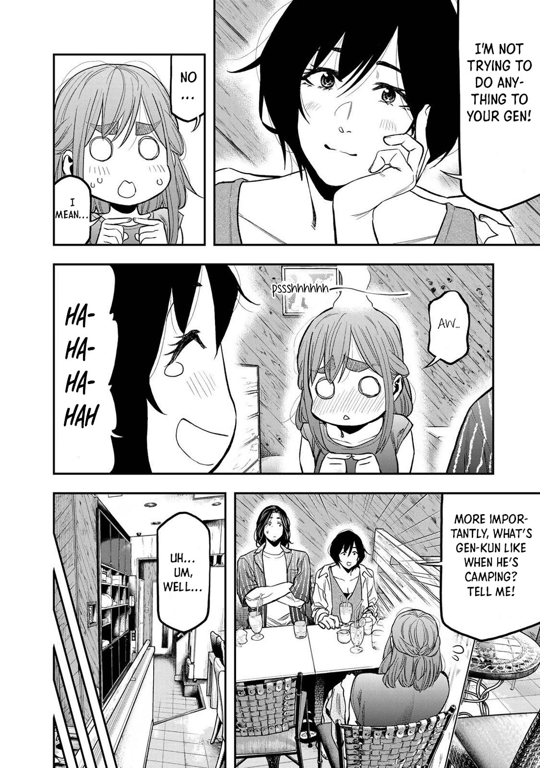 Futari Solo Camp Chapter 38 page 12 - Chapter 38: Because I Like Him...!!