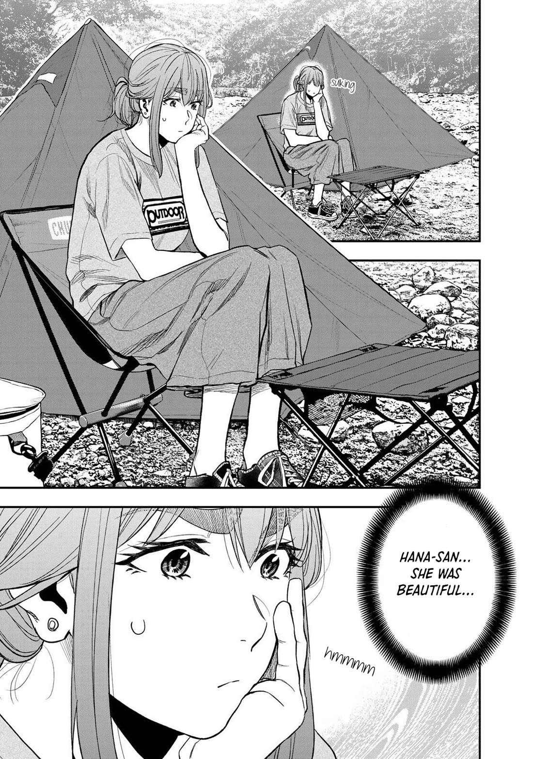 Futari Solo Camp Chapter 38 page 17 - Chapter 38: Because I Like Him...!!