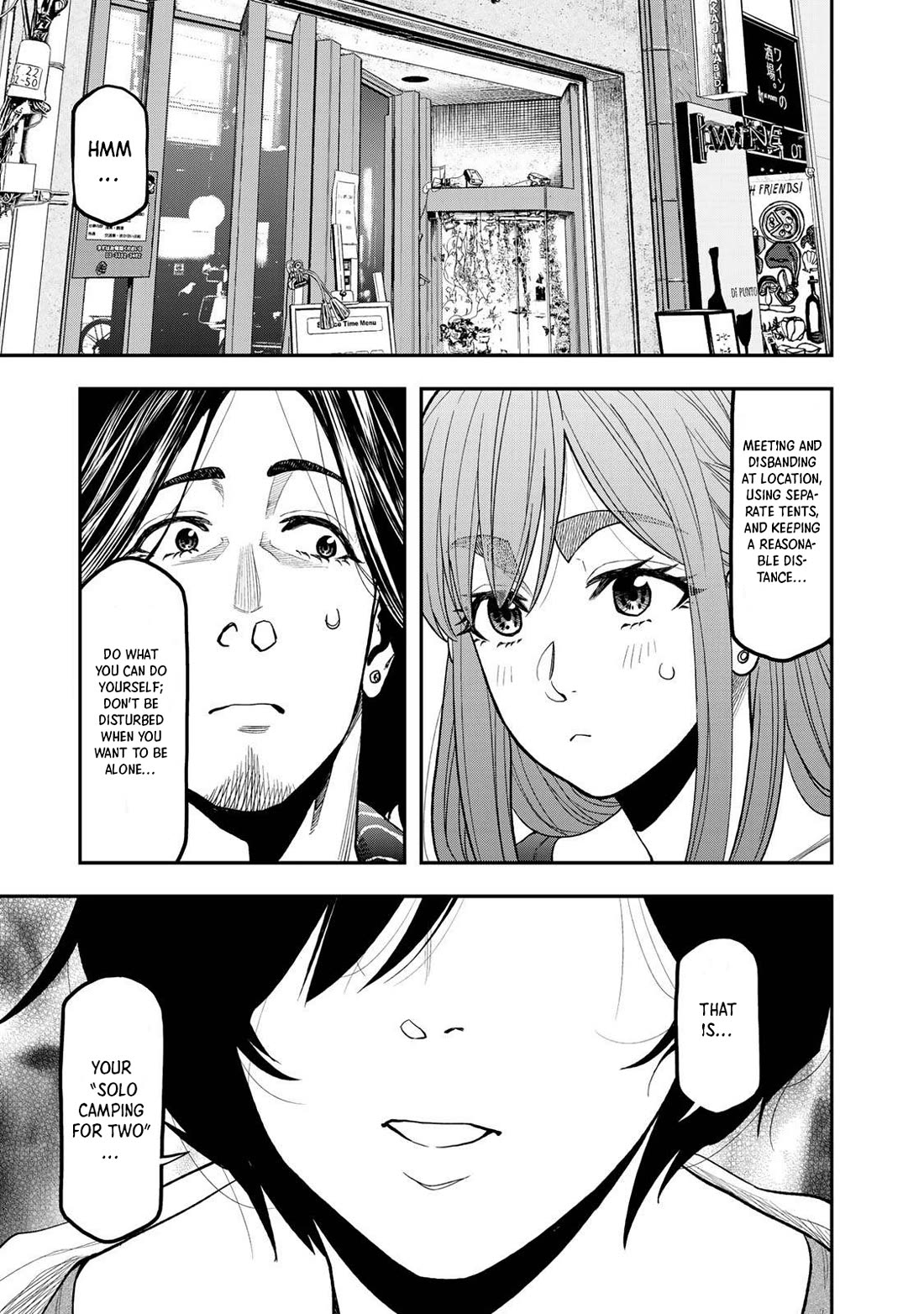 Futari Solo Camp Chapter 38 page 3 - Chapter 38: Because I Like Him...!!