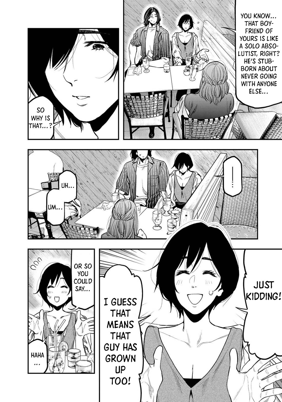 Futari Solo Camp Chapter 38 page 6 - Chapter 38: Because I Like Him...!!