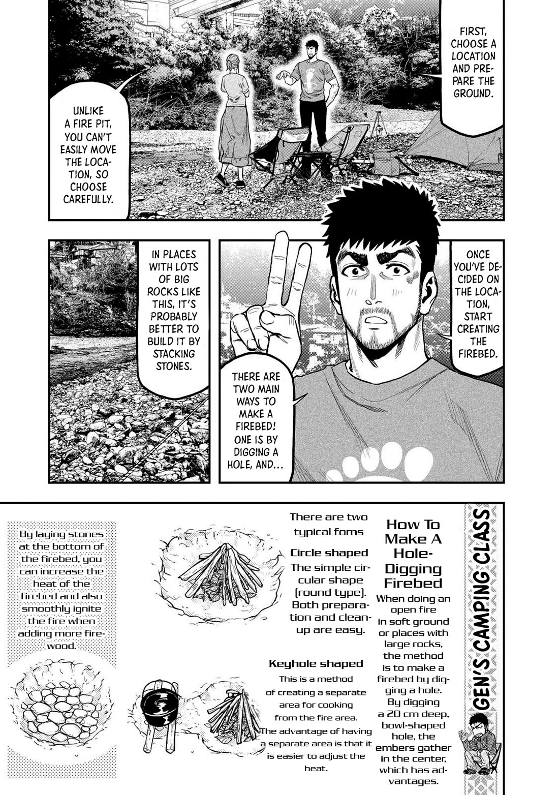 Futari Solo Camp Chapter 39 page 11 - Chapter 39: The Charm Of An Open Fire