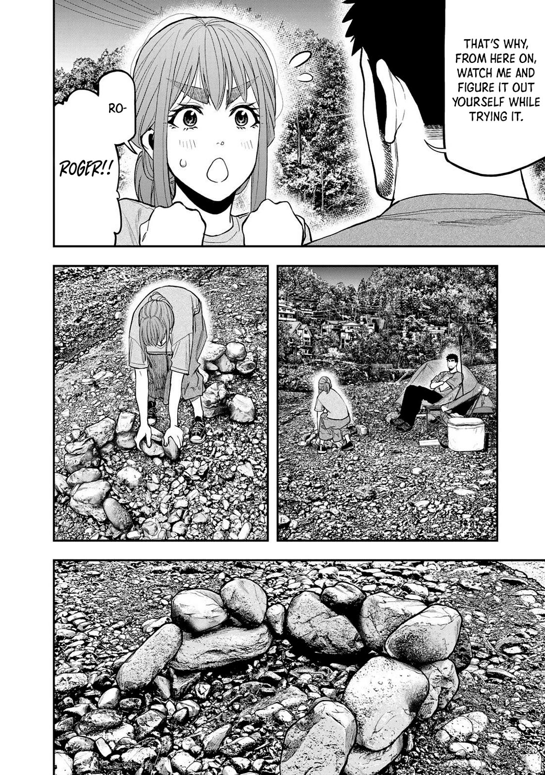 Futari Solo Camp Chapter 39 page 16 - Chapter 39: The Charm Of An Open Fire