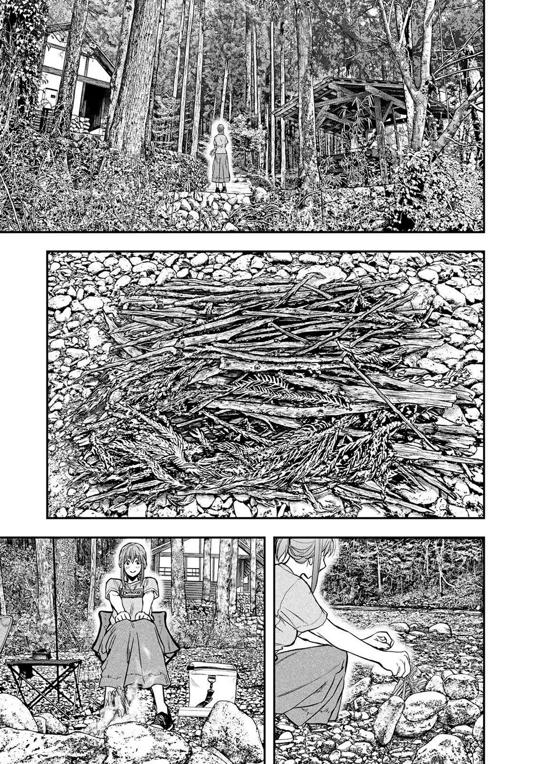 Futari Solo Camp Chapter 39 page 17 - Chapter 39: The Charm Of An Open Fire
